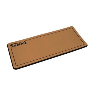 SeaDek 16” x 39" 20mm Dual Density Large Helm Pad w/SeaDek Logo - Brushed Texture - Mocha/Black (406.4mm x 990.6mm x 20mm)