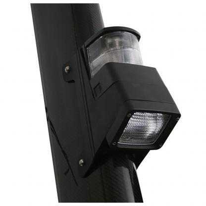 Hella Marine Halogen 8504 Series Masthead/Floodlight Lamp - Black