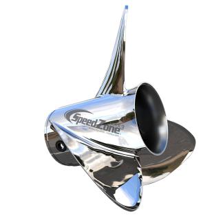 Turning Point SpeedZone Max3 - Right Hand - Stainless Steel Propeller - 3-Blade - 14.8" x 24 Pitch