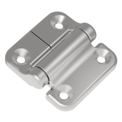 Southco Constant Torque Hinge Symmetric Forward Torque 0.9 N-m - Reverse Torque 0.9 N-m - Large Size - Stainless Steel 316 - Polished