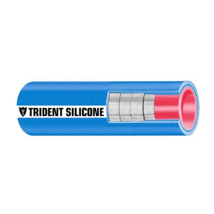 Trident Marine 8" ID x 6' Long Silicone Marine Wet Exhaust & Water Hose - Blue