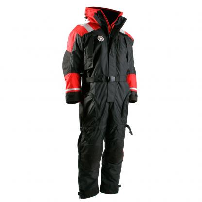 First Watch AS-1100 Flotation Suit - Red/Black - XXL