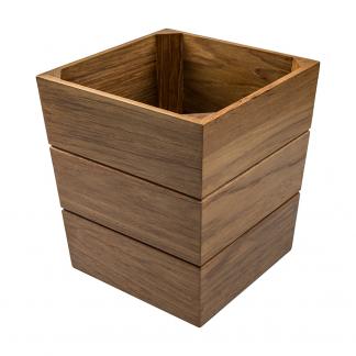 Whitecap Large Waste Basket - Teak