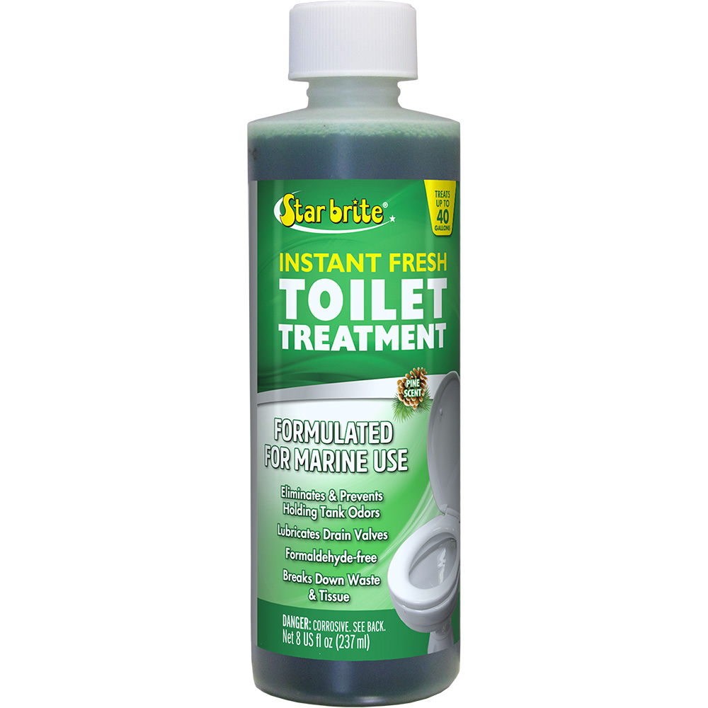 Star brite Instant Fresh Toilet Treatment - Pine Scent - Biodegradable Formula - 8 oz *6 Pack Star brite Instant Fresh Toilet Treatment - Pine Scent - Biodegradable Formula - 8 oz *6 Pack