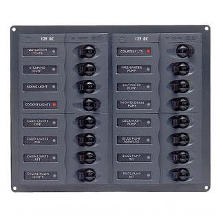 BEP DC Panel - 16-Way - No Meter