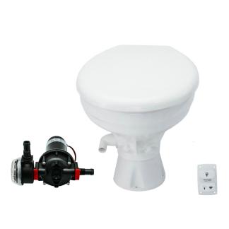 Johnson Pump AquaT Toilet Silent Electric – Comfort - 24V w/Pump