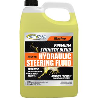 Star brite Hydraulic Steering Fluid - ISO 15 Marine Synthetic Blend - 1 Gallon