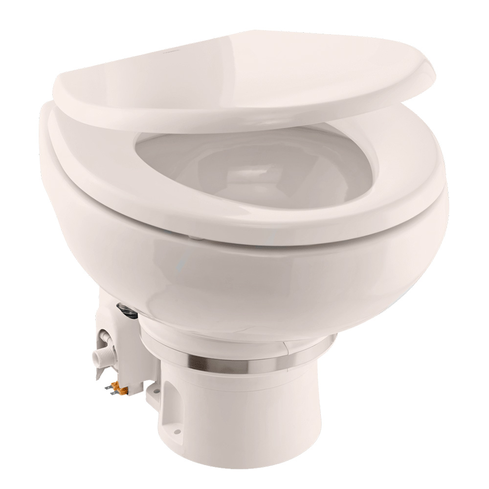 Dometic™ MasterFlush MF 7120 - Bone - Electric Macerating Toilet w/Orbit Base & Slow Close Seat - Freshwater - 12V Dometic™ MasterFlush MF 7120 - Bone - Electric Macerating Toilet w/Orbit Base & Slow Close Seat - Freshwater - 12V