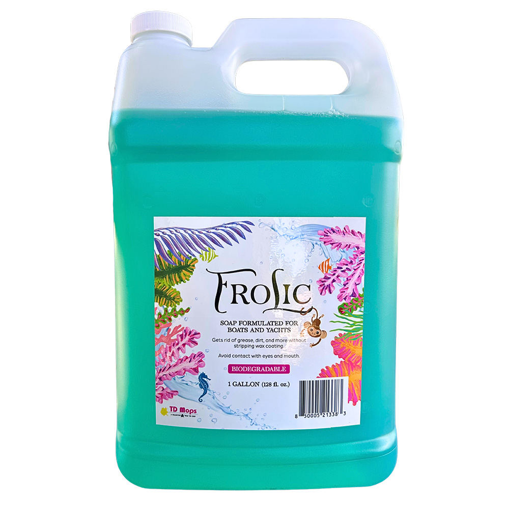 TD Mop Frolic Soap - 1 Gallon TD Mop Frolic Soap - 1 Gallon
