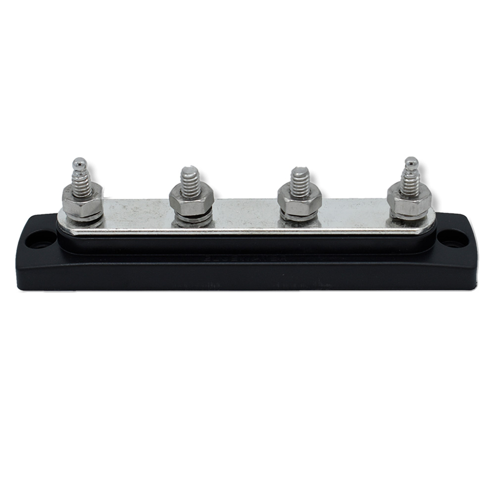 Bluewater Common Stud Busbar 4 Gang - Black Bluewater Common Stud Busbar 4 Gang - Black