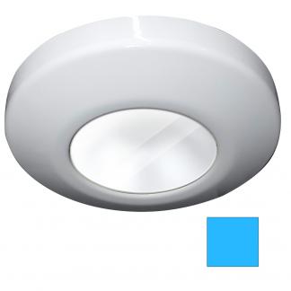 i2Systems Profile P1100 1.5W Surface Mount Light - Blue - White Finish