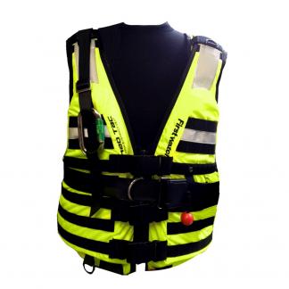 First Watch HBV-100 High Buoyancy Rescue Vest - Hi-Vis Yellow - XL to 3XL