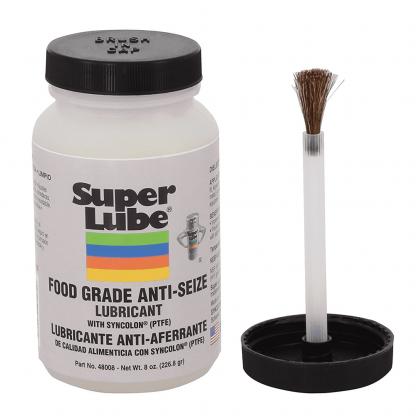 Super Lube Food Grade Anti-Seize w/Syncolon® - 8oz Brush Bottle