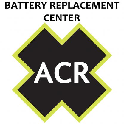ACR FBRS 2898 Battery Replacement Service f/PLB-300 MicroFix