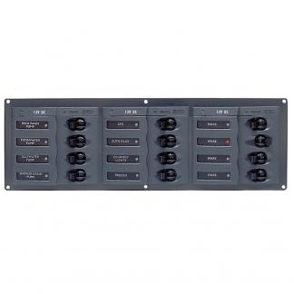 BEP DC Panel - 12-Way - No Meter - Horizontal