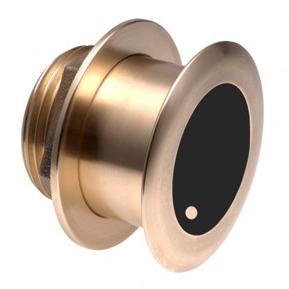 Garmin Bronze Thru-hull Wide Beam Transducer w/Depth & Temp - 0° Tilt, 8-Pin - Airmar B175HW