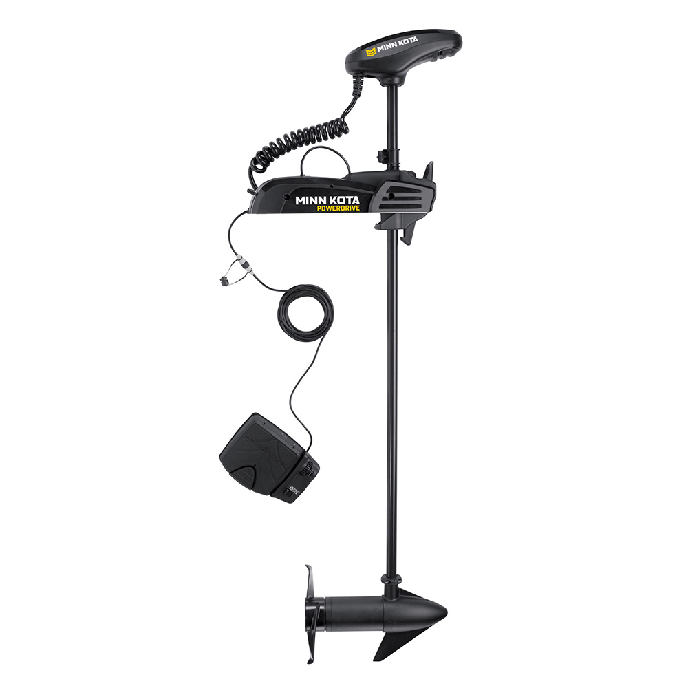 Minn Kota PowerDrive™ 55 Trolling Motor w/Foot Pedal - Dual Spectrum CHIRP - 12V - 55LB - 54" Minn Kota PowerDrive™ 55 Trolling Motor w/Foot Pedal - Dual Spectrum CHIRP - 12V - 55LB - 54"