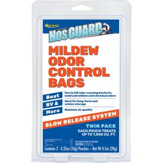 Star brite NosGUARD Mildew Odor Control Bags Slow Release System - 2-Pack