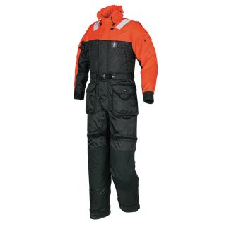 Mustang Deluxe Anti-Exposure Coverall & Worksuit GS Version - Orange/Black - Small