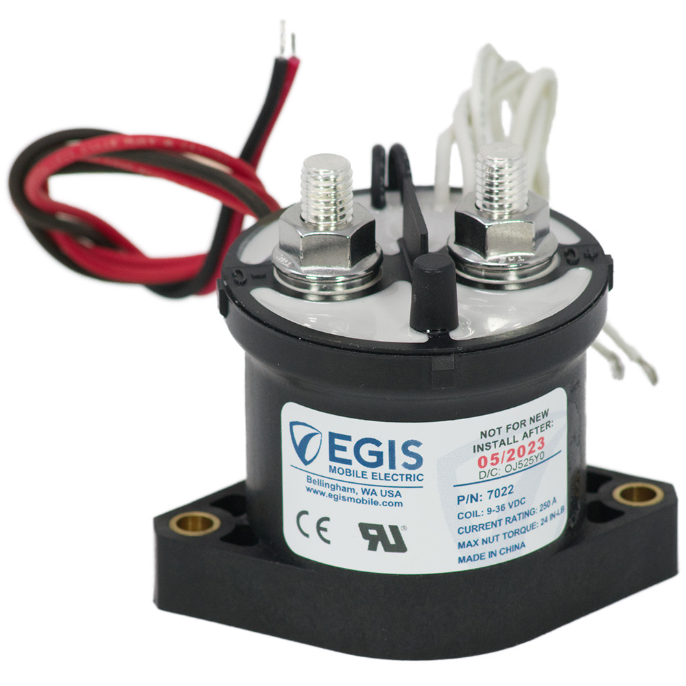 Egis Contactor 500A 12/24V w/Aux Contacts Egis Contactor 500A 12/24V w/Aux Contacts