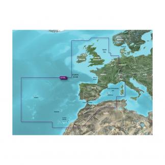 Garmin VEU722L Europe Atlantic Coast BlueChart® g3 Vision®
