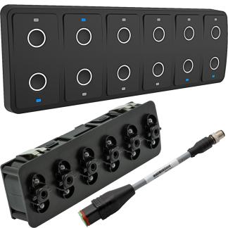 Maretron CKM12 Keypad w/CKM to NMEA 2000® Adapter Cable - 0.2M