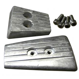 Tecnoseal Anode Kit - Volvo DPSA/SXA - Aluminum