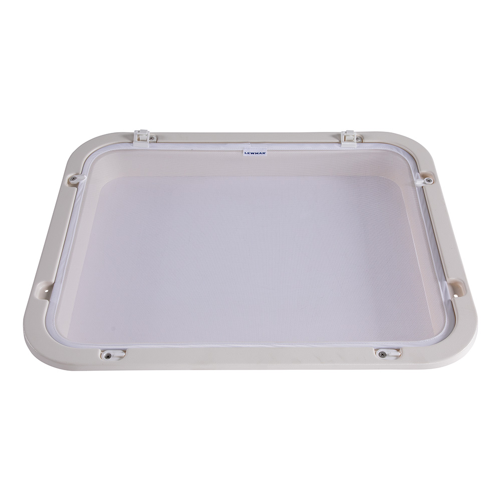 Lewmar White Trim Ring & Screen Kit Lewmar White Trim Ring & Screen Kit