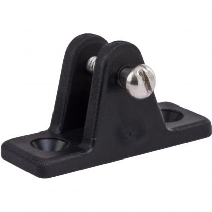 Sea-Dog Nylon Angled Deck Hinge - Black