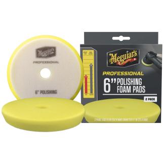 Meguiar's Professional 6" Polishing Foam Pads *2-Pack