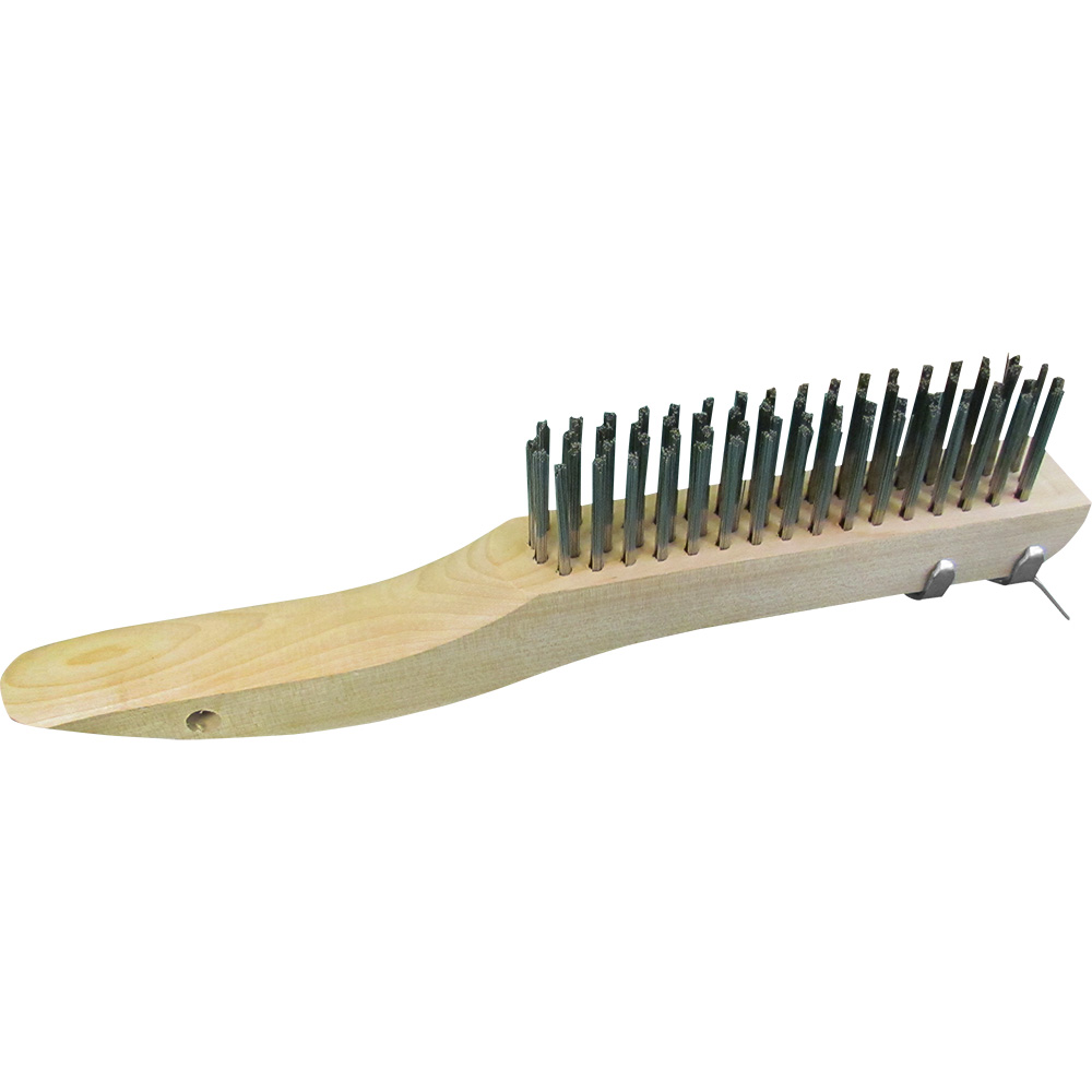 Star brite 10.5" Stainless Steel Bristle Brush w/Scraper Star brite 10.5" Stainless Steel Bristle Brush w/Scraper