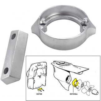 Tecnoseal Anode Kit w/Hardware - Volvo Duo-Prop 290 - Aluminum