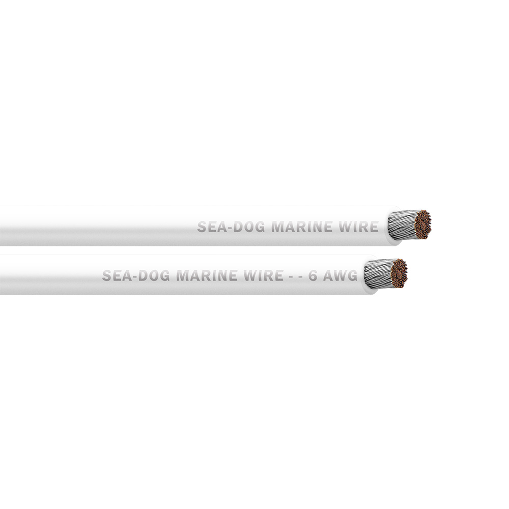 Sea-Dog 6 AWG White Battery Cable - 250' Sea-Dog 6 AWG White Battery Cable - 250'