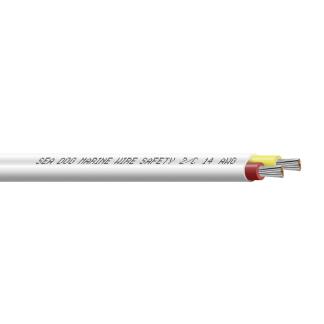 Sea-Dog 14/2 AWG Duplex Safety Wire - Red/Yellow - 25'