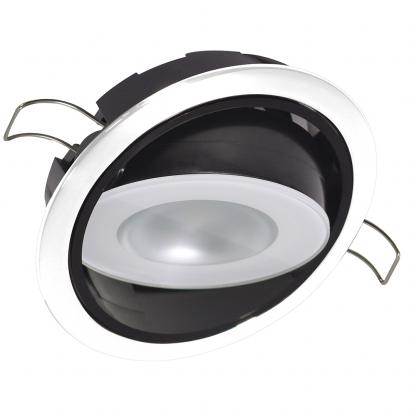 Lumitec Mirage Positionable Down Light - White Dimming - White Bezel