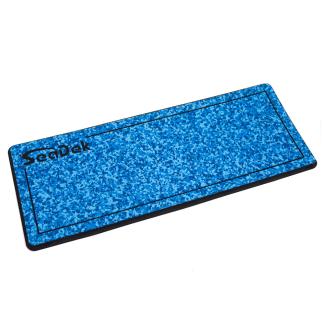 SeaDek 14” x 36" 20mm Dual Density Small Helm Pad w/SeaDek Logo - Brushed Texture - Aqua Camo/Black (355.6mm x 914.4mm x 20mm)