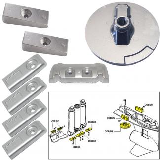 Tecnoseal Anode Kit w/Hardware - Mercury Verado 6 - Zinc