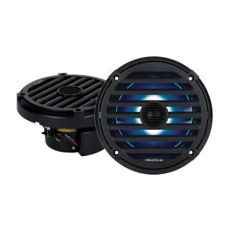 Aquatic AV ELITE 6.5" RGB Speakers - Black - Pair