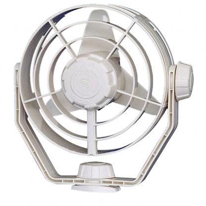 Hella Marine 2-Speed Turbo Fan - 12V - White