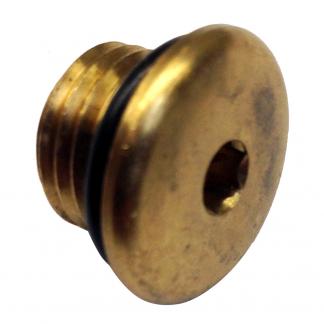 Uflex Brass Plug w/O-Ring for Pumps
