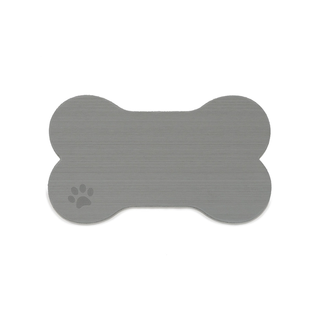 SeaDek Dog Bowl Mat - Storm Grey/Black - Medium - 12.5" x 24" SeaDek Dog Bowl Mat - Storm Grey/Black - Medium - 12.5" x 24"