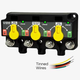 Egis XD Series Triple Flex 2 Relay-ACR-Relay w/Knobs & Tinned Wires