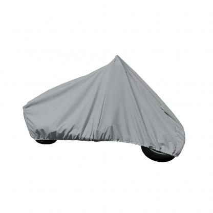 Carver Sun-DURA® Cover f/Full Dress Touring Motorcycle w/No or Low Windshield - Grey