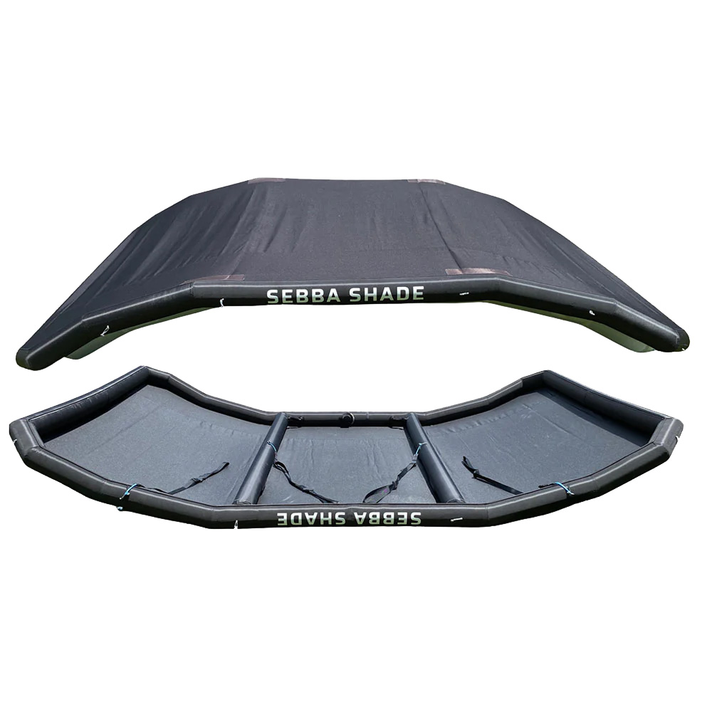 Sebba Shade 8 x 12 ft. Black Sun Shade f/Boats 26'+ Sebba Shade 8 x 12 ft. Black Sun Shade f/Boats 26'+