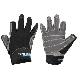 Ronstan Sticky Race Gloves - 3-Finger - Black - M