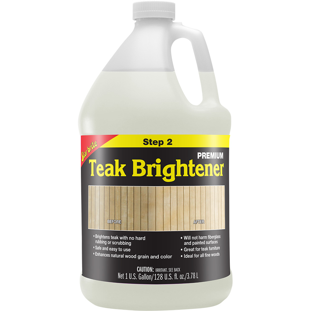 Star brite Premium Teak Brightener - 1 Gallon Star brite Premium Teak Brightener - 1 Gallon