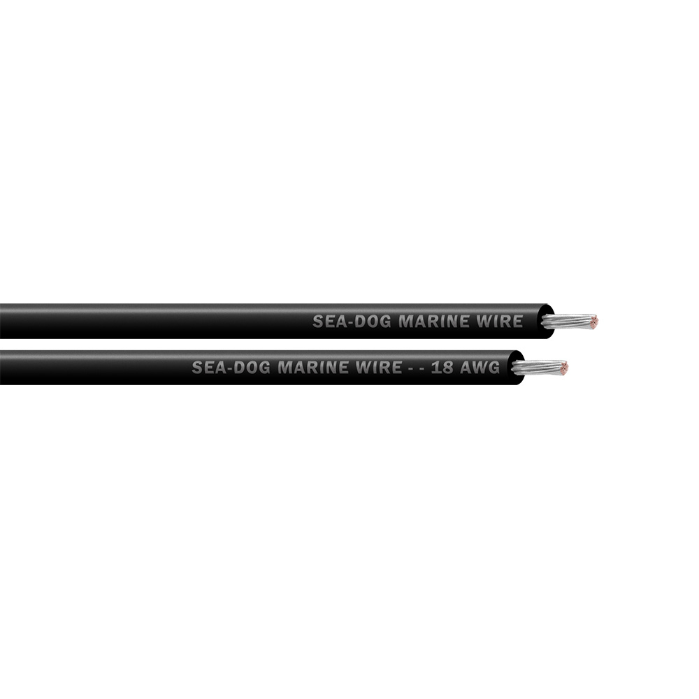 Sea-Dog 18 AWG Black Primary Wire - 500' Sea-Dog 18 AWG Black Primary Wire - 500'