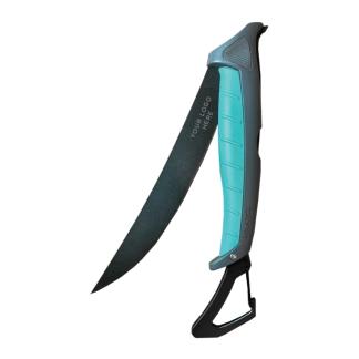 Toadfish Custom Engraved Stowaway Folding Fillet Knife w/Built-In Carabiner - 8.5" (MINIMUM ORDER QUANTITY OF 25)