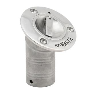 Whitecap 30° EPA Pull-Up Deck Fill Angled 1-1/2" (Waste)