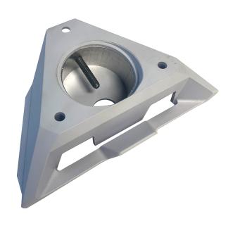KVH Starlink Mini Pipe Adapter & Flat Mount